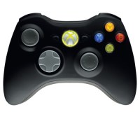 XBOX 360 Wireless Controller - čierny