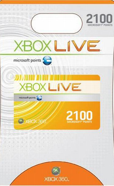 Xbox Live 2100 Points