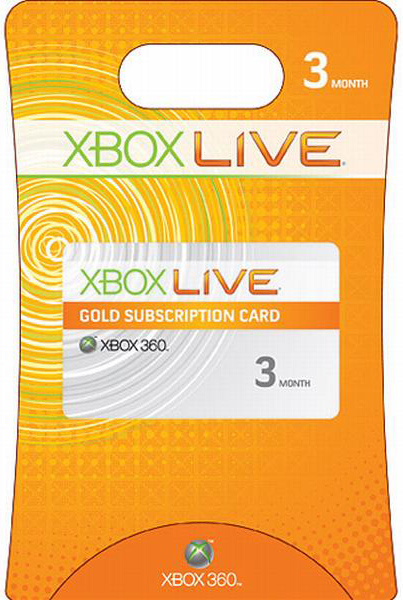 Xbox 360 Live Gold - 3 mesiace