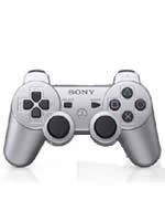 Gamepad DualShock 3 Controller (strieborný)