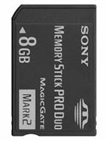 PSP pamäťová karta SanDisk 8GB Memory Stick PRO Duo