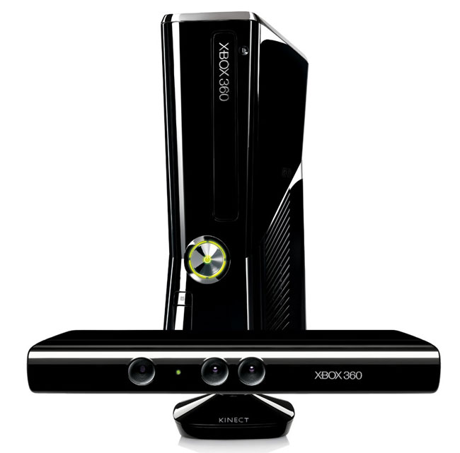 XBOX 360 4GB SLIM Kinect + Carnival