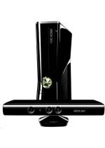 XBOX 360 Slim - herná konzola (250GB) + ovládač Kinect + Kinect Adventures
